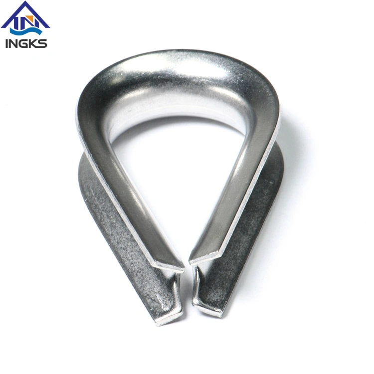Wholesale Standard Model on Stock Stainless Steel 304 316 Wire Rope Thimble