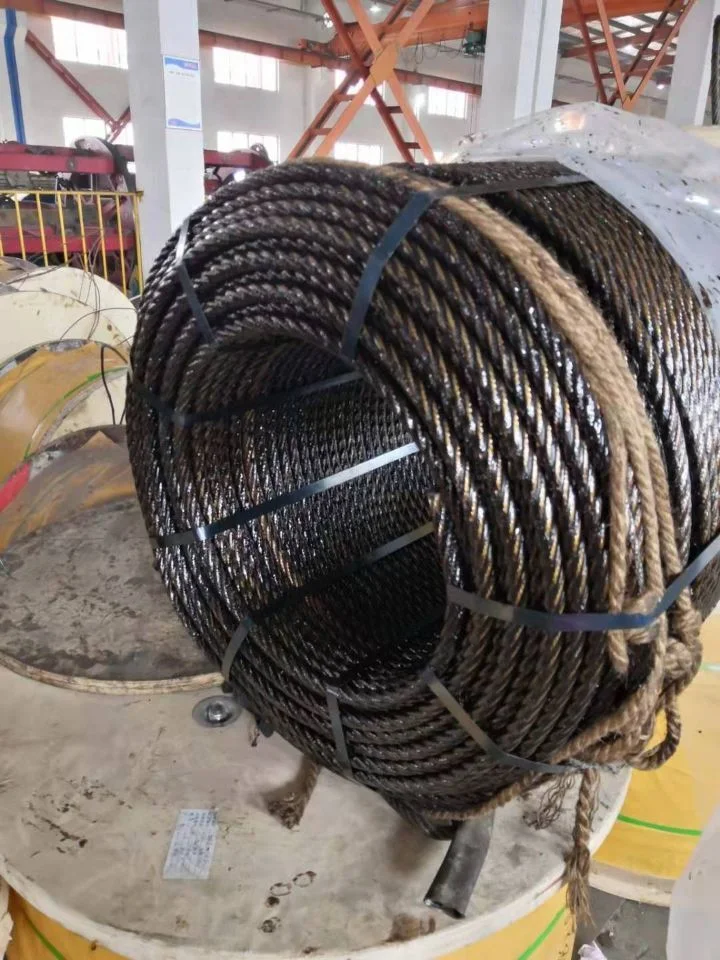 Compacted Wire Rope, Galvanized Steel Wire Rope, Cable De Acero, DIN3058