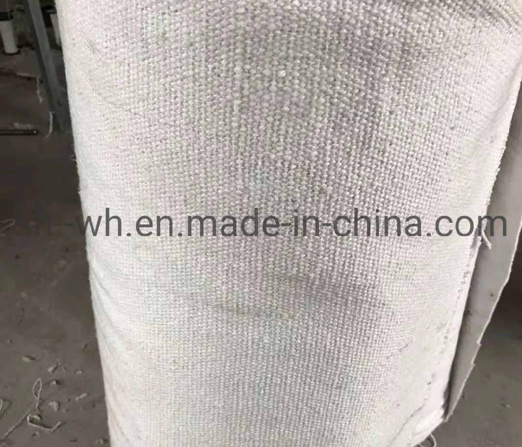 1260c Ceramic Fiber Rope with Ss Wire, with Stainless Steel or Fiberglass Reinforce, Square/Round Braided Woven Rope, Fabric Rope for Heat Sealing