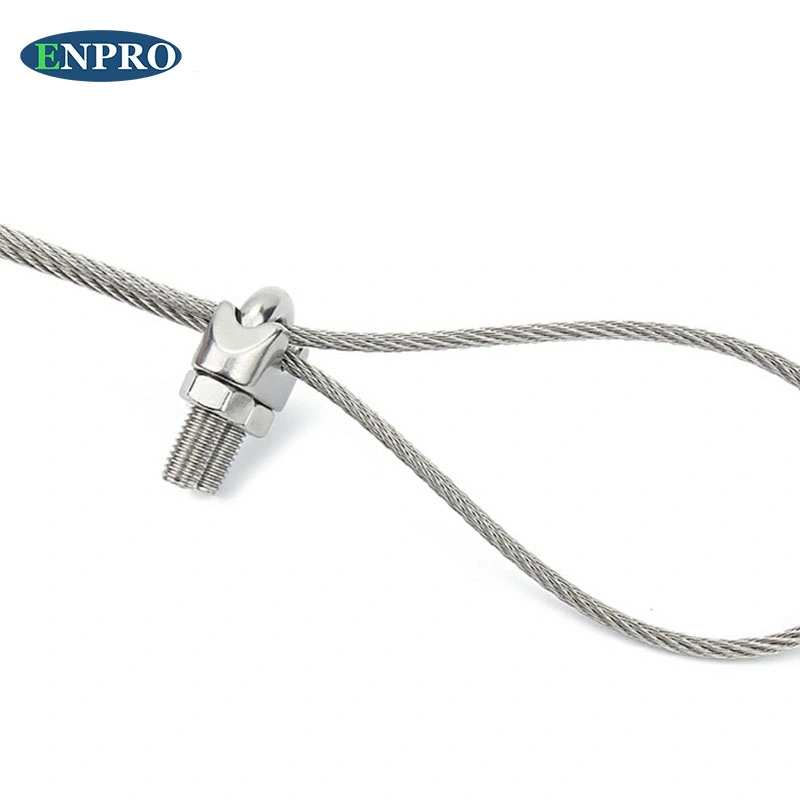 Electric Cable Stainless Steel DIN 741 Malleable Wire Rope Clip