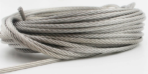 Multi-Layer Carbon or Stainless Steel Wire Rope for Lifting / Steel Cable