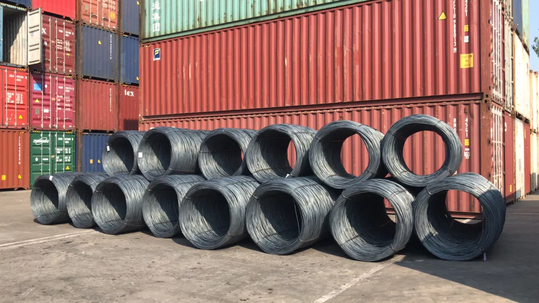 Ms Flat Wire Rolled Products Iron or Non Alloy Steel Low Carbon Rod Steel Wire Rope