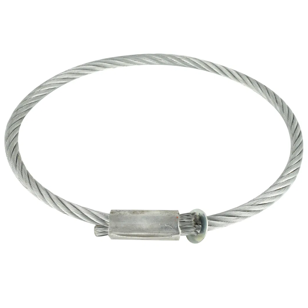 Ce GS Galvanized Wire Rope Sling Lifting Loop