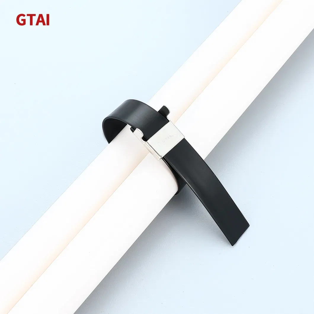 Stainless Steel Cable Tie--Stainless Steel PVC Coated Band Zip Tie