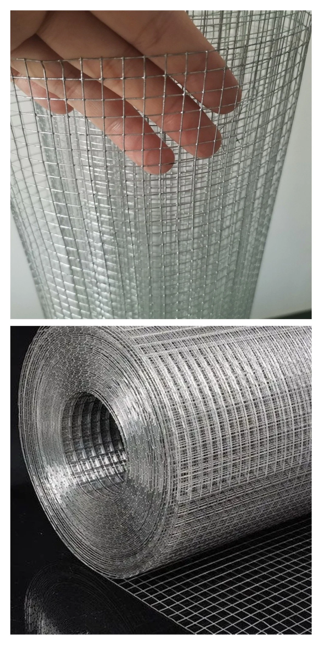 Factory High-Quality 1/4 Inch 1/2inch Wire Mesh Stainless Steel Welded Wire Mesh Panel Netting Vinyl Coated Mesh Wire