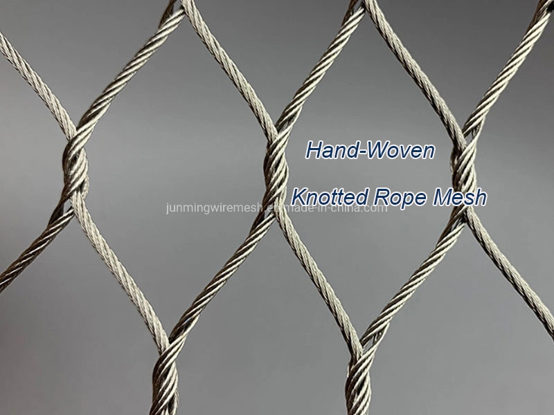 Flexible Stainless Steel Wire Rope Net/Cable Zoo Mesh Netting