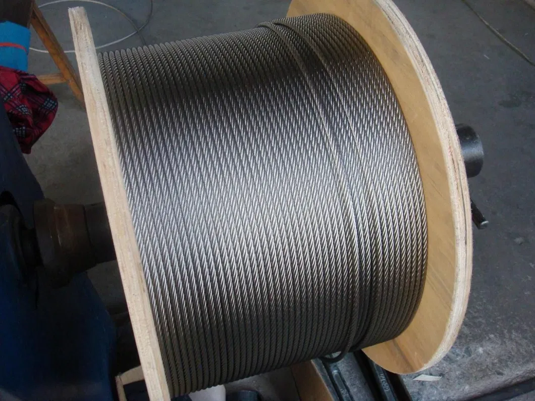 Elevator Traction Machine Steel Wire Rope, Overspeed Governor Steel Wire Rope