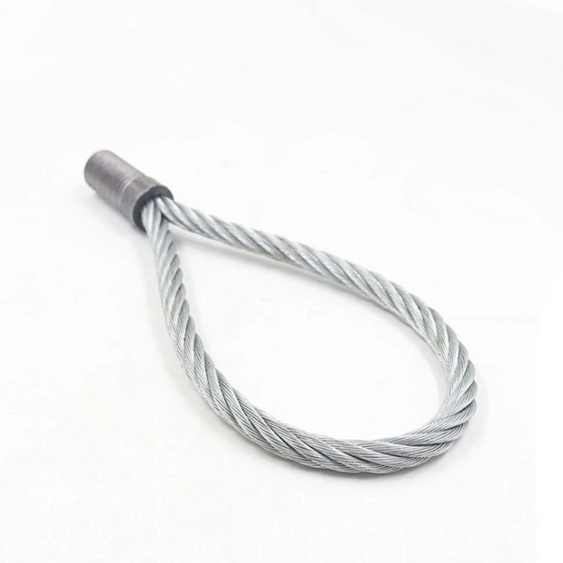 Ce GS Galvanized Wire Rope Sling Lifting Loop