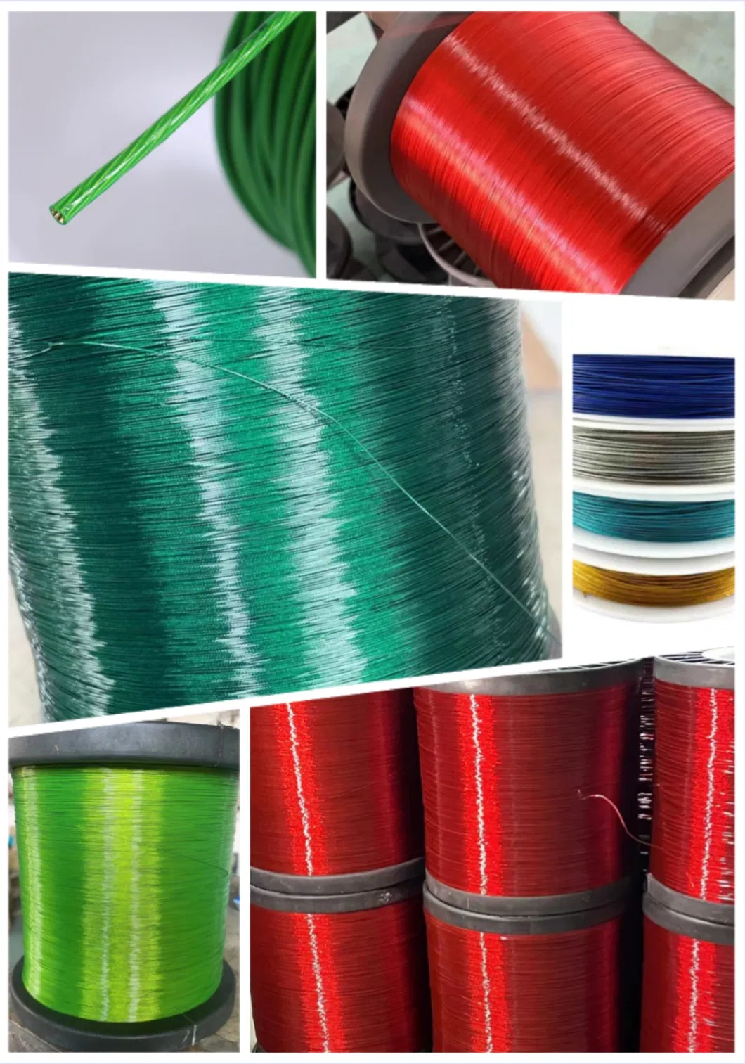 Plastic Coated 304 Fine Soft Stainless Steel Wire Rope Wear-Resistant Jewelry Line Threaded Wire Factory Direct Sales