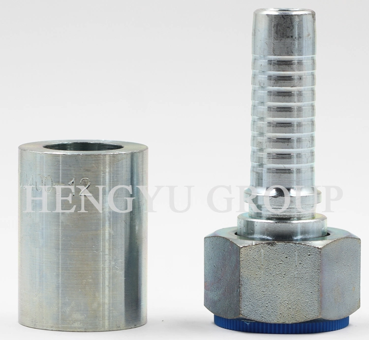 Hydraulic Hose Ferrule Fitting Forged Flexible Hose Connector