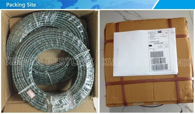 Quarrying and Profiling Diamond Wire Saw Rope for Marble Granite and Sandstone