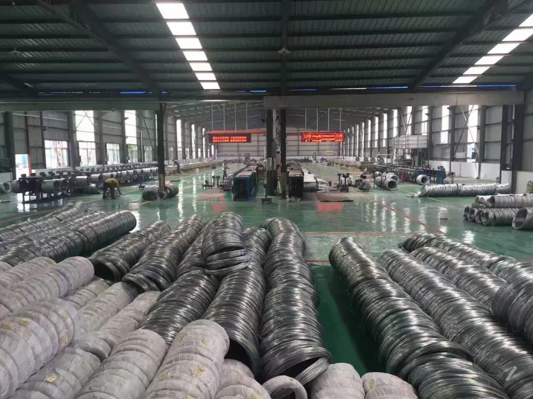 Hot Dipped Galvanized Fence Bright Steel Cable Steel Wire Zinc Coated Steel Wire SAE1018 Grade Low Price High Quality Cold Heading Steel Wire Rod Coils