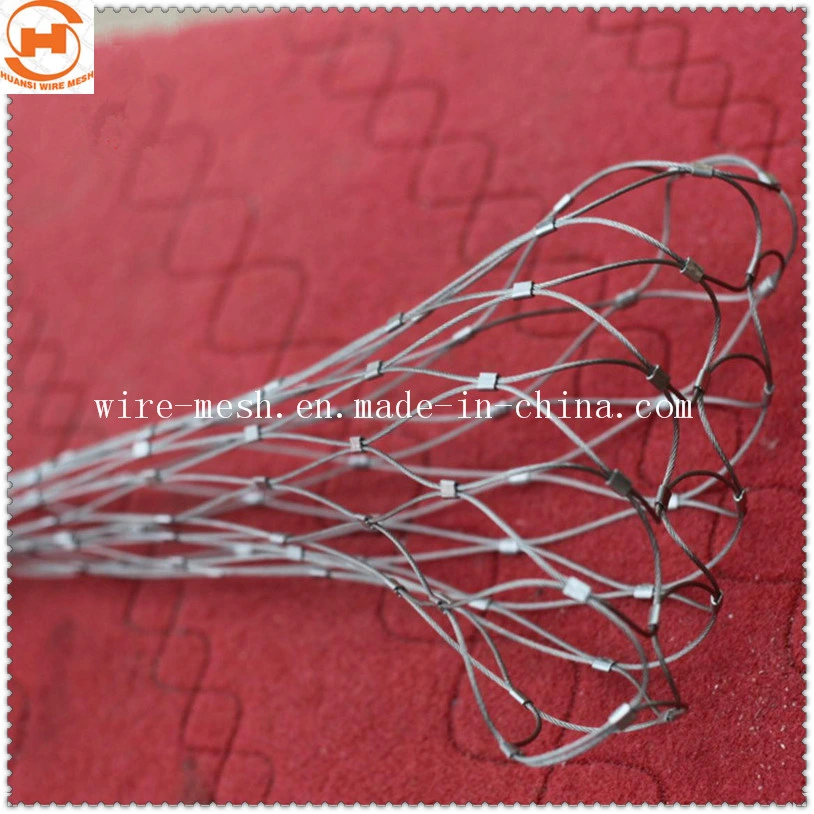 Rust Resistant Black Oxide Stainless Steel Rope Wire Mesh