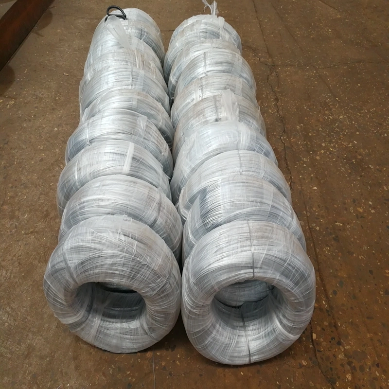 Soft Quality Hot Dipped Galvanized Wire with ISO9001 with Bright Shiny Colour