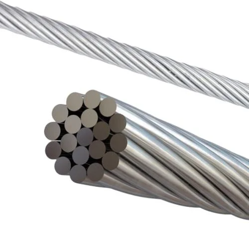 Premium Steel Cable with Fast Delivery - Galvanized Strand, Zinc Coated, 5/16&quot; Diameter, Steel Core, 1*7 1*19 Wire