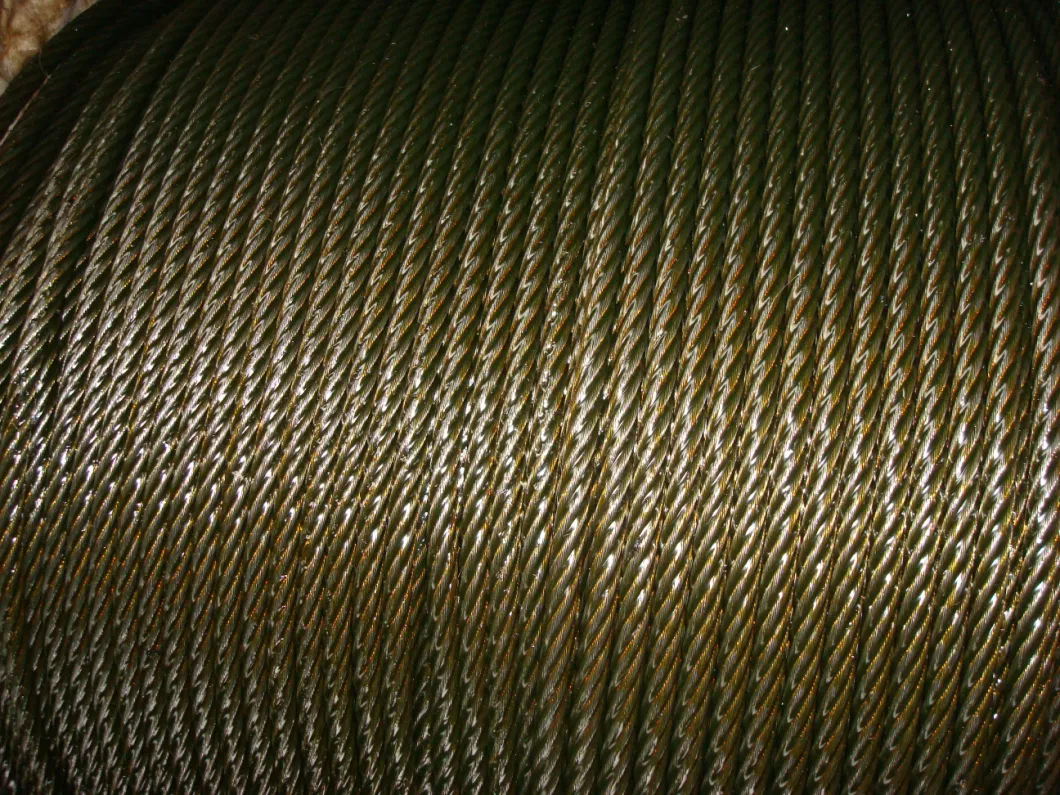 6*29fi+Iwrc Electric Galvanized Steel Wire Rope