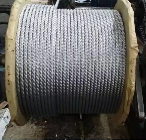 Galvanized Steel Wire Rope 6X7+FC, DIN3055, Cable De Acero, Steel Cable