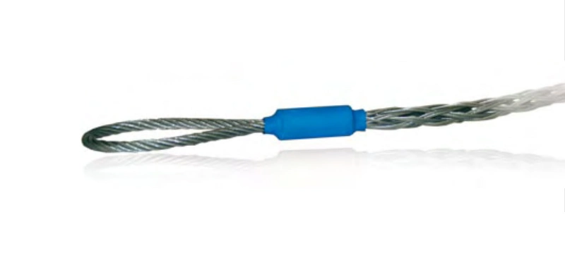 High Flexibility Galvanized Steel Double Weave Cable Grips for Fiber Optical Cables