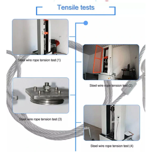 Steel Wire Rope 7*19 Fiber Core &amp; Steel Core