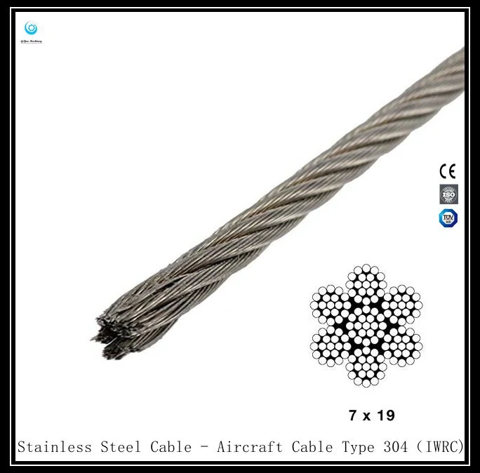 7*19 304 Type Stainless Steel Cable - Aircraft Cable