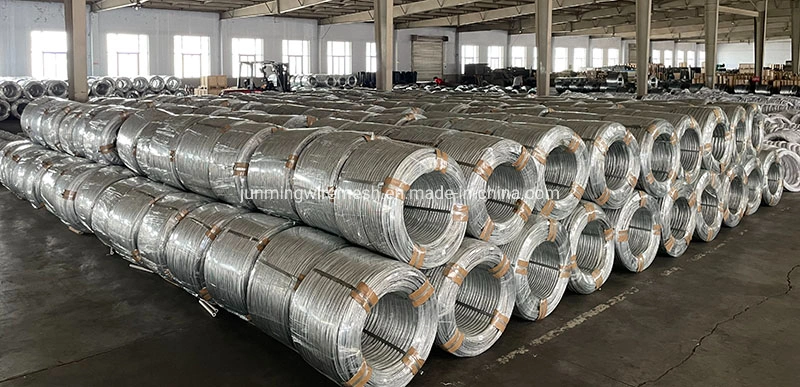 Hot Dipped Galvanized Steel Wire Q195 Q235 Guy Stay and Cable Wire