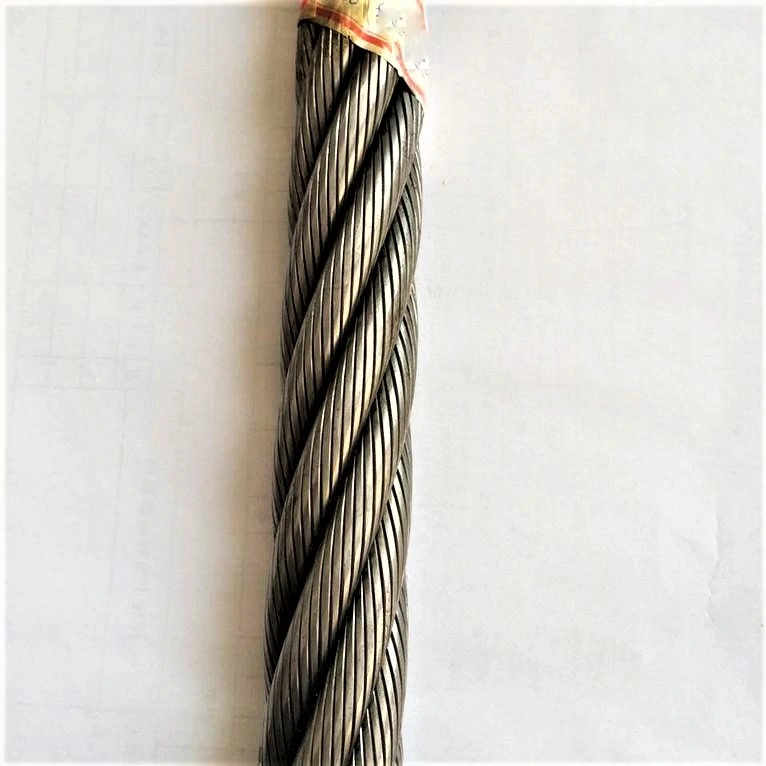 4V*39s+5FC Steel Wire Rope Ungalvanized Treatment Compacted Wire Cable