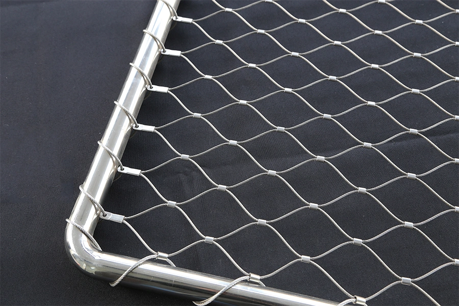 Ferruled Type Flexible X-Tend Stainless Steel Cable Rope Wire Mesh for Zoo