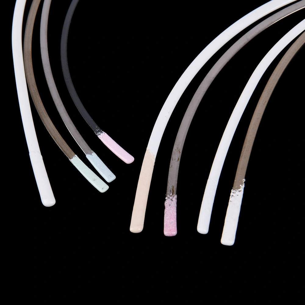 Stainless Steel Bra Wire with Plastic-Coated End Tip for Bustiers Corsets