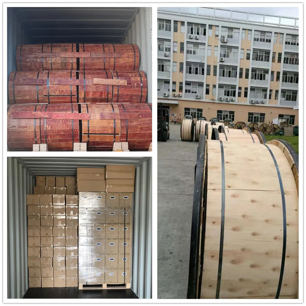 Manufacturer Sdgi Outdoor Overhead Steel Tape 12core 24core G652D Armored Fiber Optic Cable 1km Drum GYXTW Fibre Cable