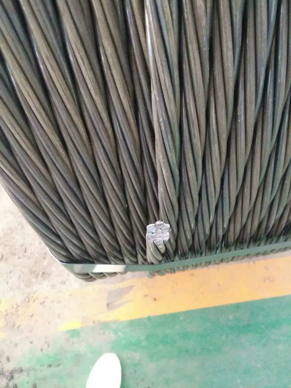 1X7 1X19 Prestressed High Carbon Steel Stranded Cable Galvanized/Ungalvanized