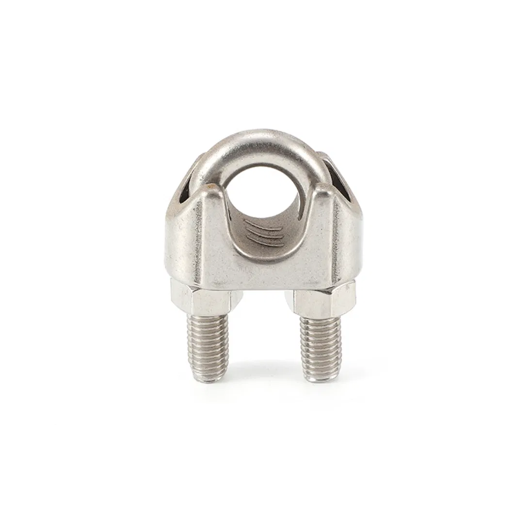 Sling 304 Stainless Steel Clamp Rigging Hardware Wire Cable Fastener Accessories Clip