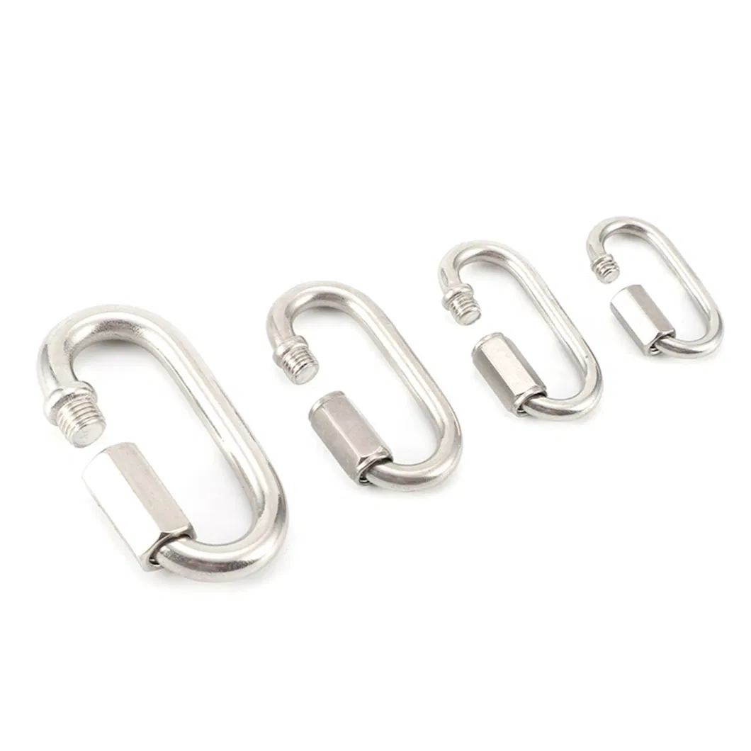 Stainless Steel Wire Rope Accessories Lifting Rigging Hardware Quick Link Hook