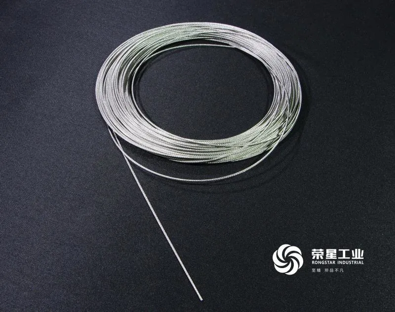 China Products Suppliers Carbon Steel 1X7 7X7 7X19 Stainless Steel Bright Steel Wire Rope with Factory
