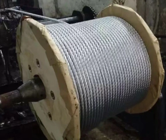 Steel Wire Rope 6X15+7FC to Korea, Bunding Wire Rope