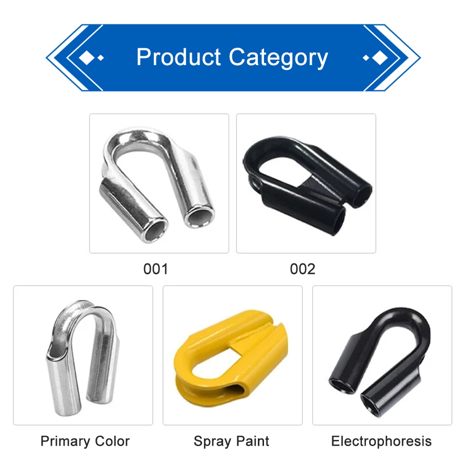Stainless Steel 316 Wire Rope Tube Thimble 10mm