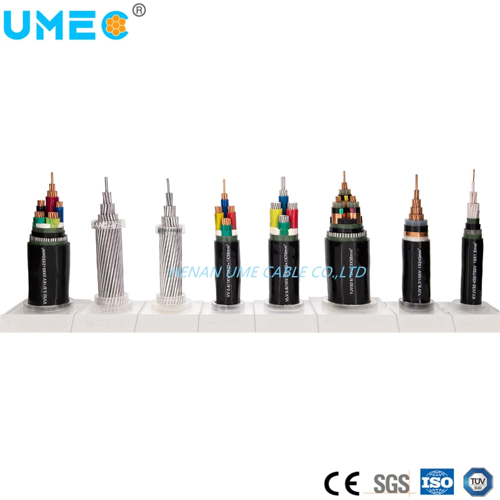 LV Voltage Underground Earthing Cable Galvanized Steel Braiding Shielding 4core Ymvkas Kabel Electrical Cable