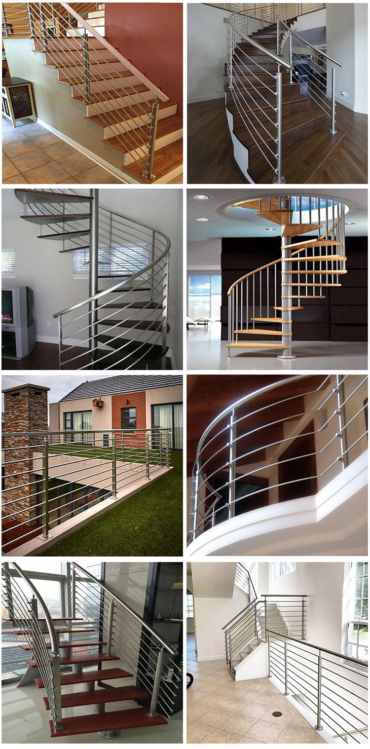 Stainless Steel Railing Rod Stair Handrail Price India Wire Rope Railing Balustrade