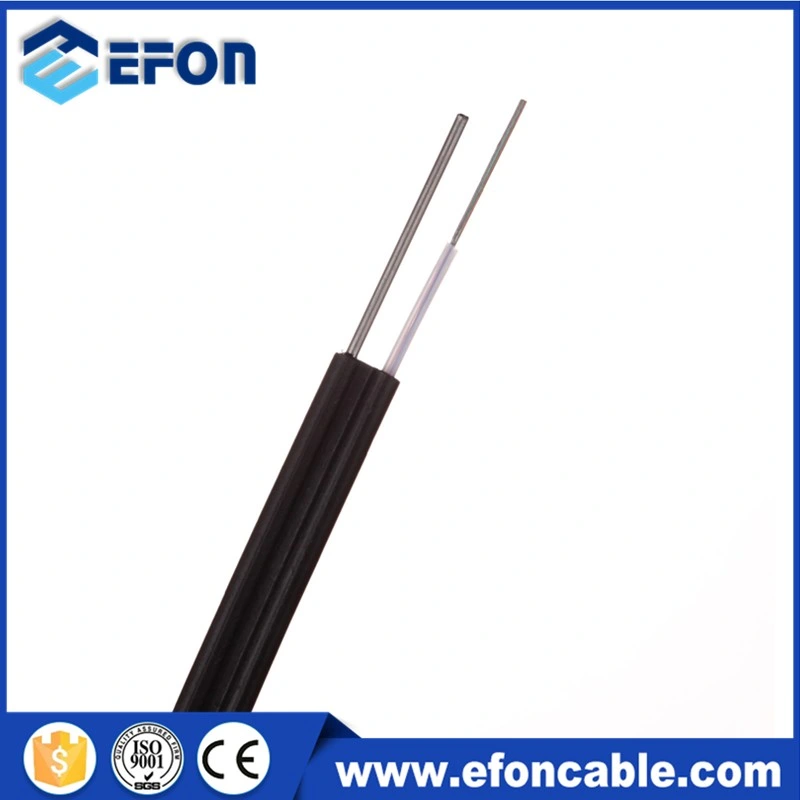 Figure 8 Aerial Cable Gytc8y 12 Core Fiber Optic Cable with Steel Wire Messenger