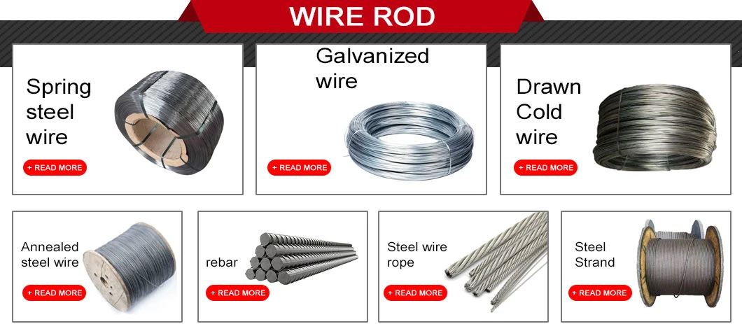 High Quality Galvanised Binding Wire Gi Steel Wire 9 10 12 14 16 Gauge Galvanized Iron Wire for Nail Fence Mesh