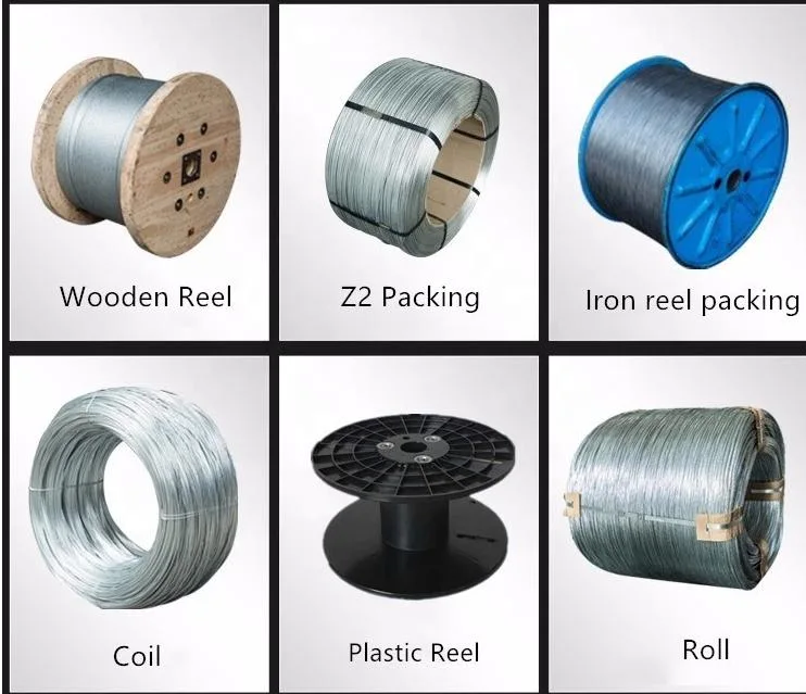 ASTM Gi Galvanized Steel Cable Wire Strand with Hot DIP Polish/Spiral Drawn Soldering Zinc Coated Gi Rope Manufacture Building Material