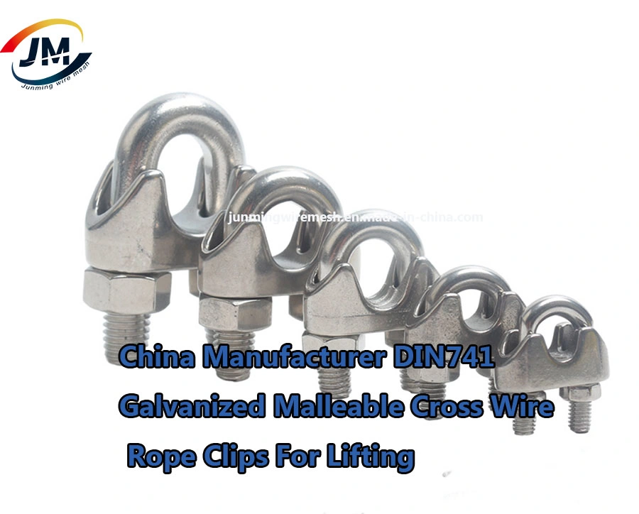 1/4&quot; Stainless Steel 304 Malleable Wire Rope Clips for Sale