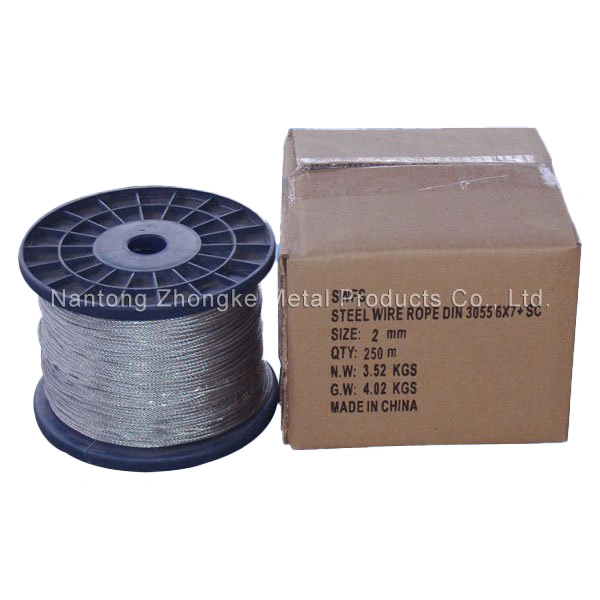 Gi Wire Rope Clear Vinyl Coated Wire Rope