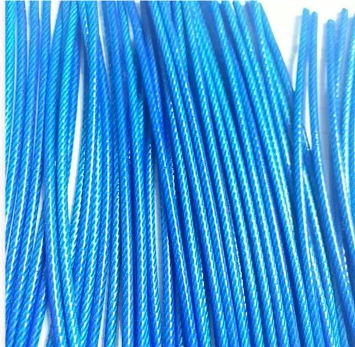 PVC Coated Steel Wire Rope 6X19+FC Wholesale Price