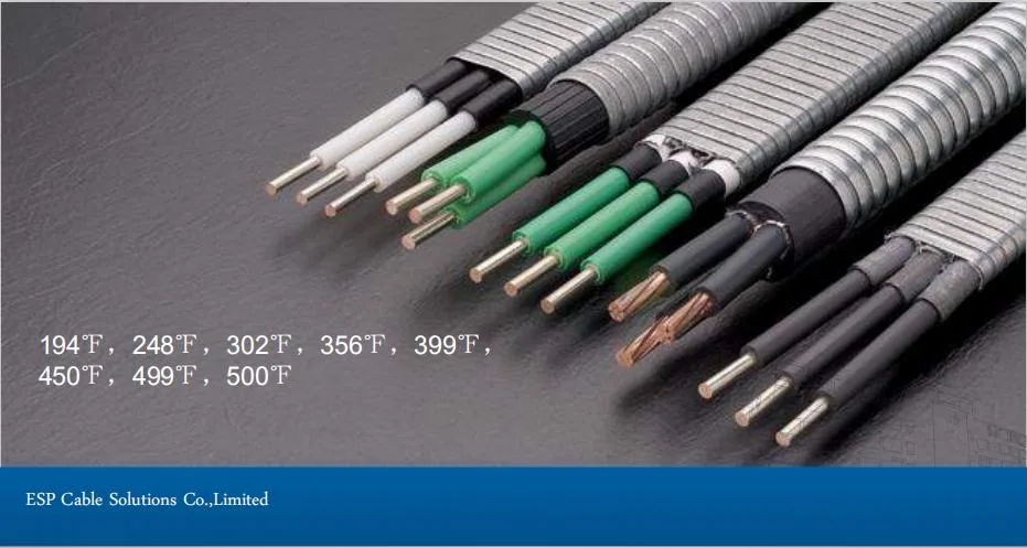Power Cable for Electrical Submersible Pump (ESP) Cable Armor Standard Galvanized Steel