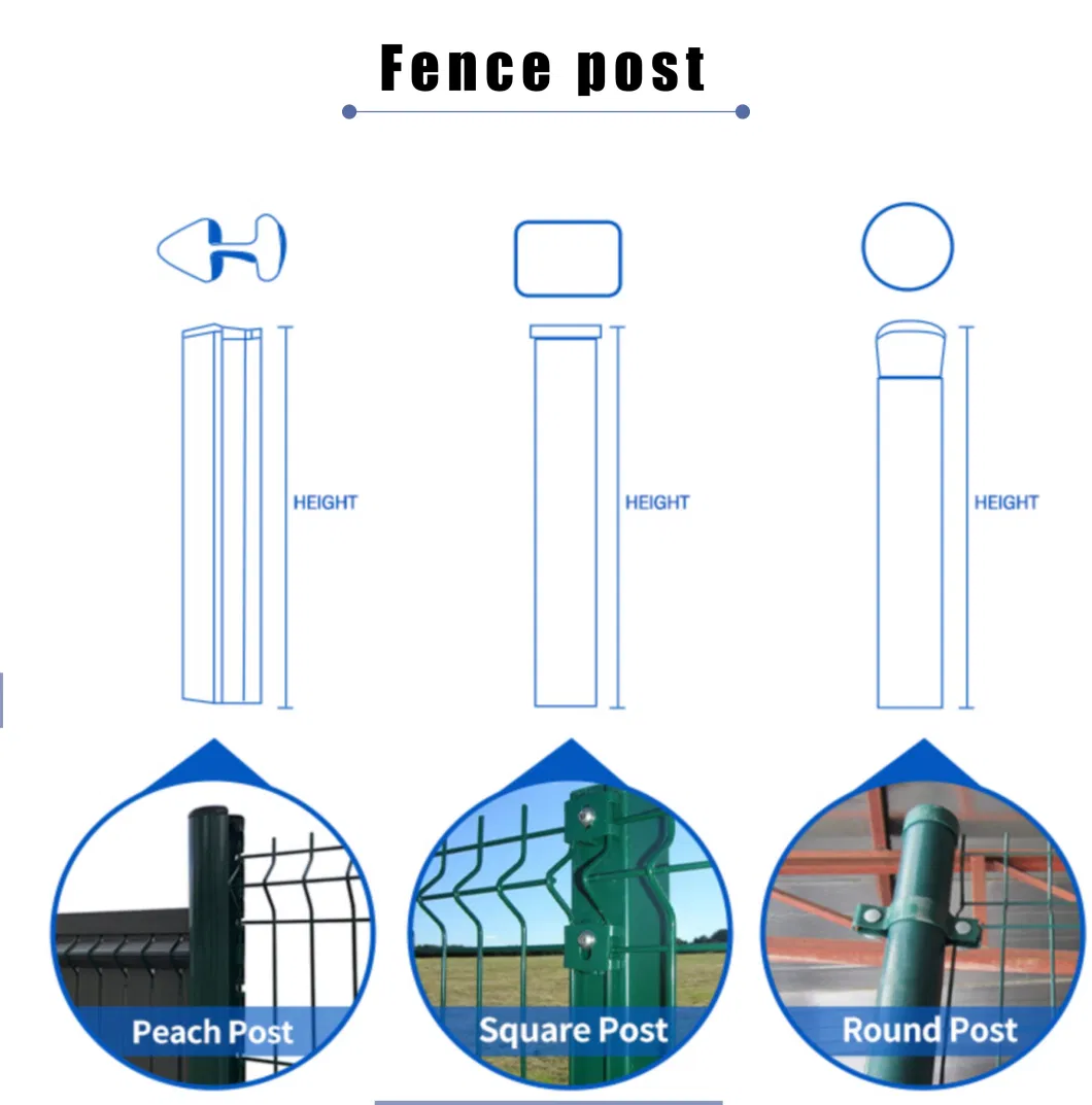 Safety Powder Coated Mesh Brc Fence Roll Top Triangle Brc Metal Fence Bending Steel Fencing Brc Roll Top Welded Wire