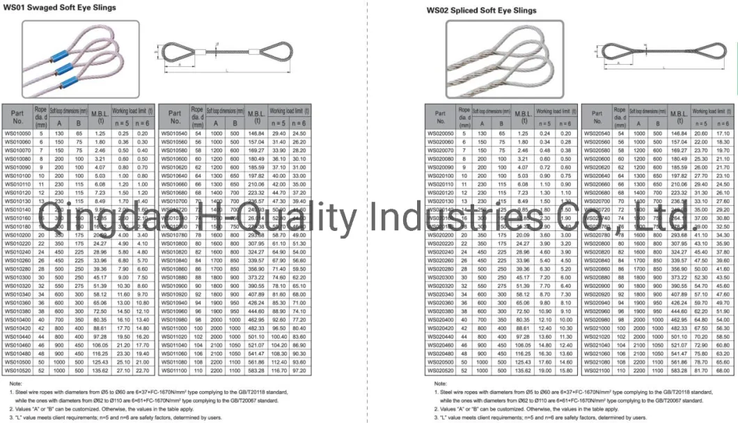 Lifting Sling, Wire Rope Sling