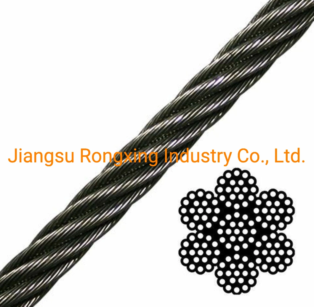 316 7X19 5.0mm Steel Wire Rope for Control or Industrial
