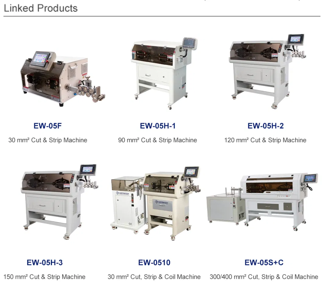 Manufacturer for Steel Wire Rope Vinyl Coated Wire Rope Plastic-Coated Wire Rope X12+7FC Cable Fully Automatic Computer Wire Stripping Machine Inch Measure