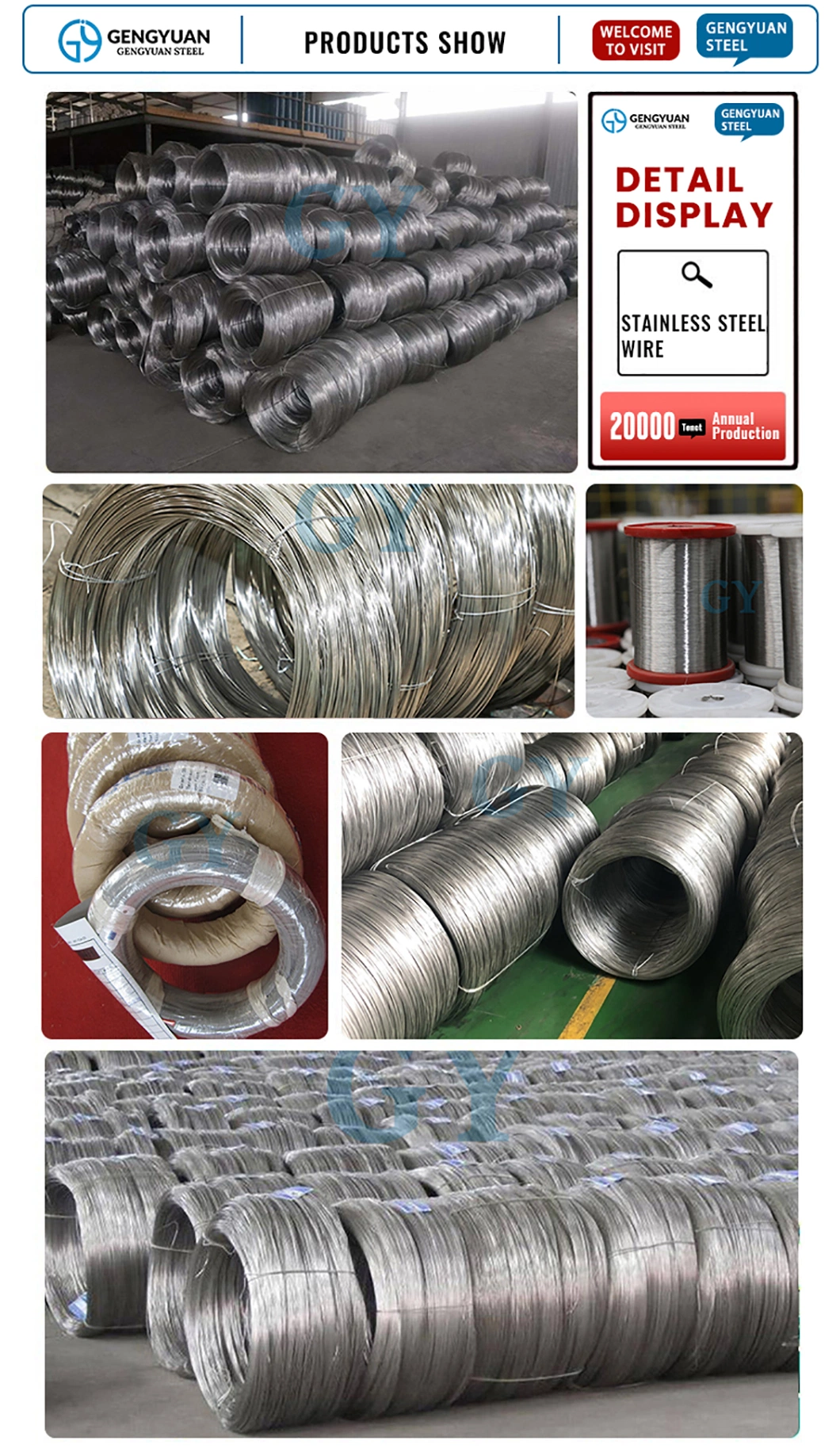 China High Quality Manufacture of AISI 316L Stainless Steel Wire for Sale