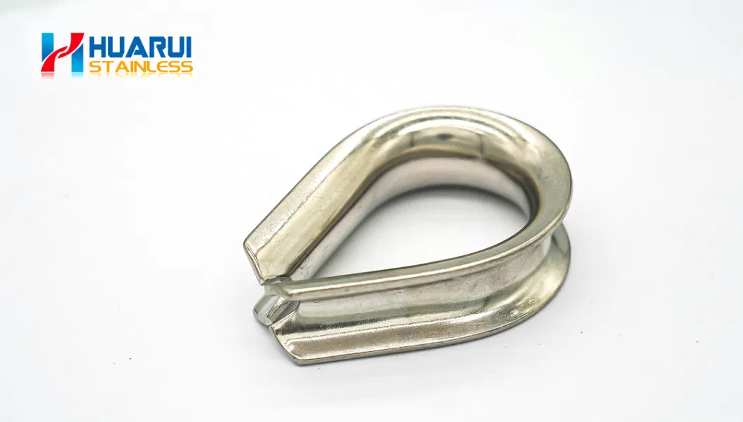 Stainless Steel 316 Thimble for 6mm Wire Rope